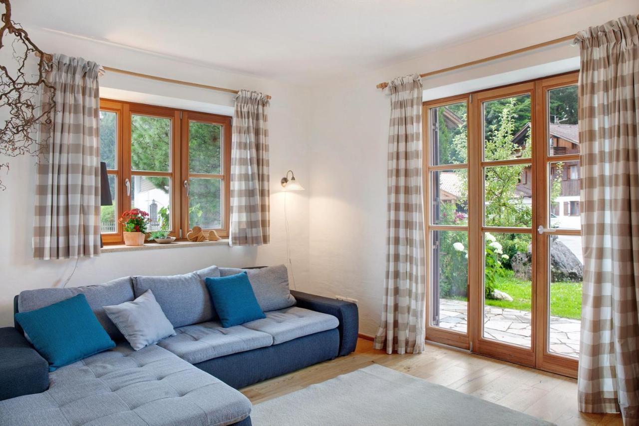 Ferienwohnung Zugspitzblick غرينو المظهر الخارجي الصورة